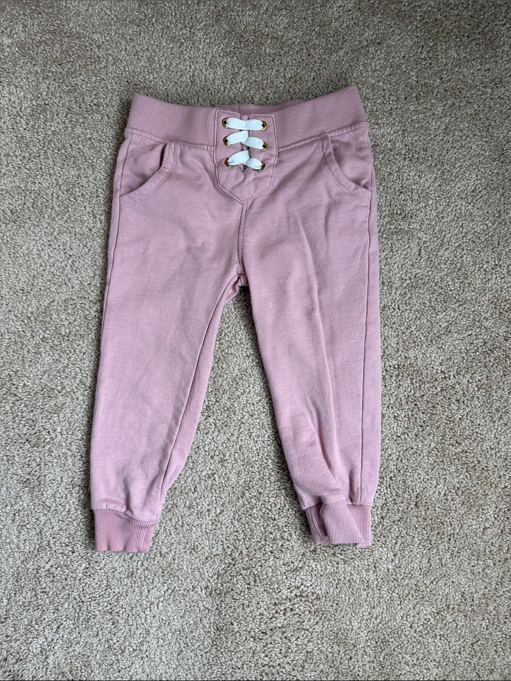Nicole Miller Sport Pink Toddler Girls Joggers. Size 2T